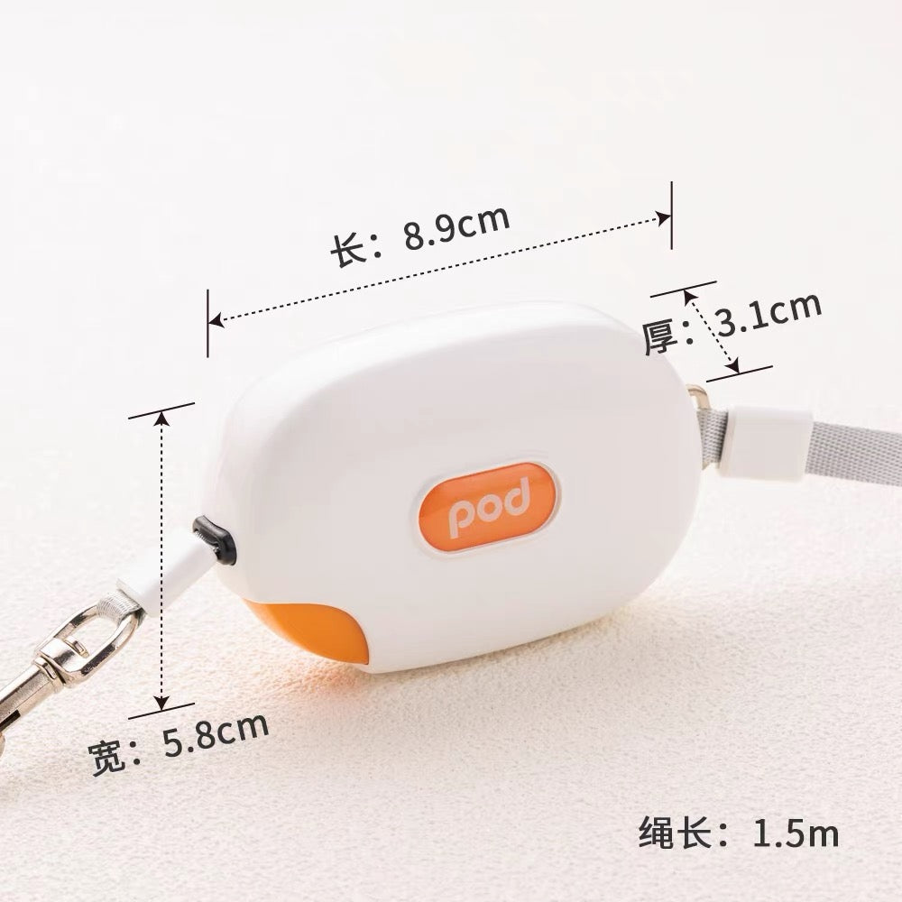 POD ポケットリード 1.5m｜超軽量90g コンパクト犬用リード